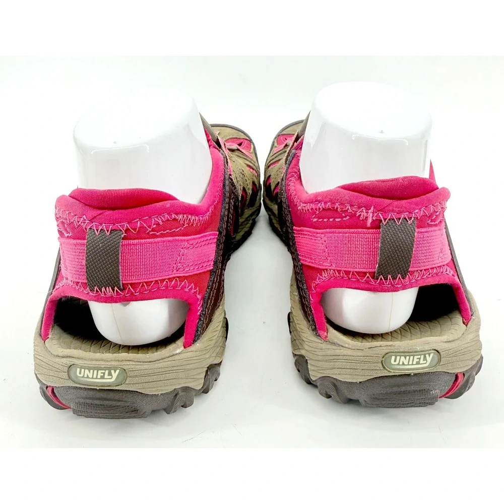 Merrell Hiking Sandals Womens 9.5 Boulder Fuchsia Vibram Water Shoes Outdoor - Picture 10 of 12
